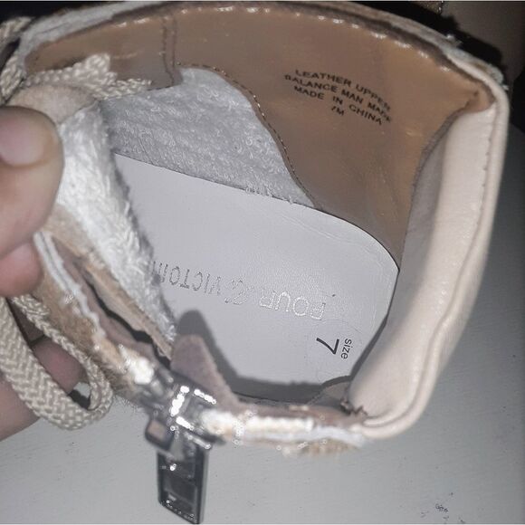 Pour La Victoire  High Top Sneakers Size 7 - Picture 7 of 8